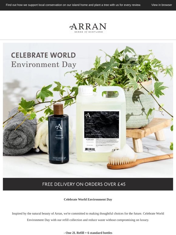 Refill for the planet 🌍 and enjoy great savings!