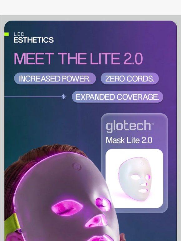 🚨 NEW Mask Lite 2.0 20% OFF