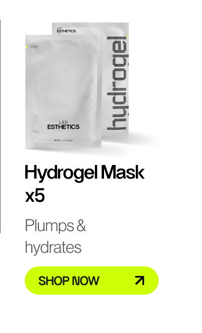 hydrogel silver package, , text and green button