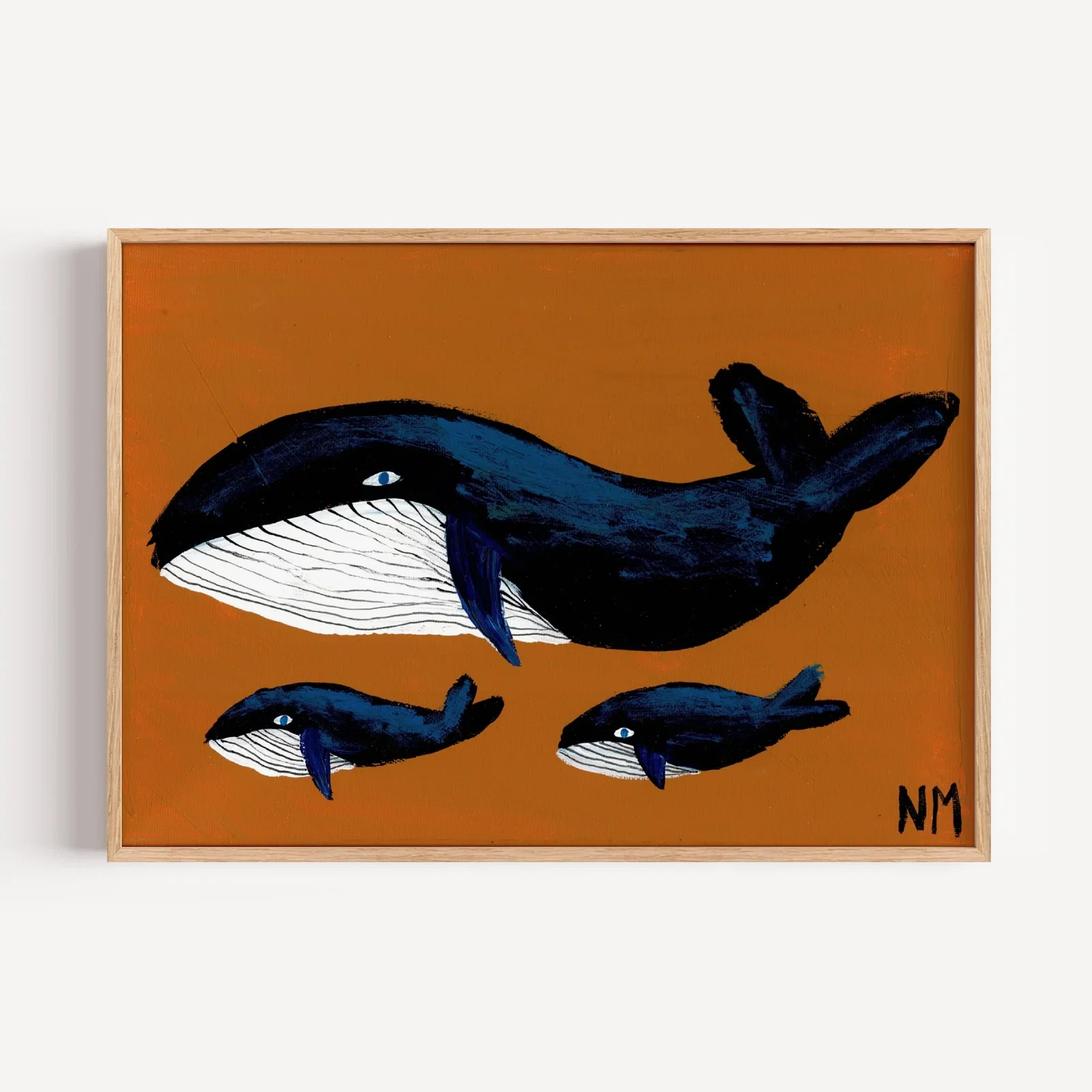 Image of Whale Family by Nancy McKie