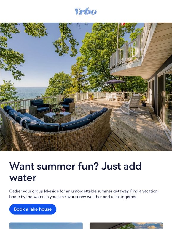 Summer lakeside getaways you’ll love