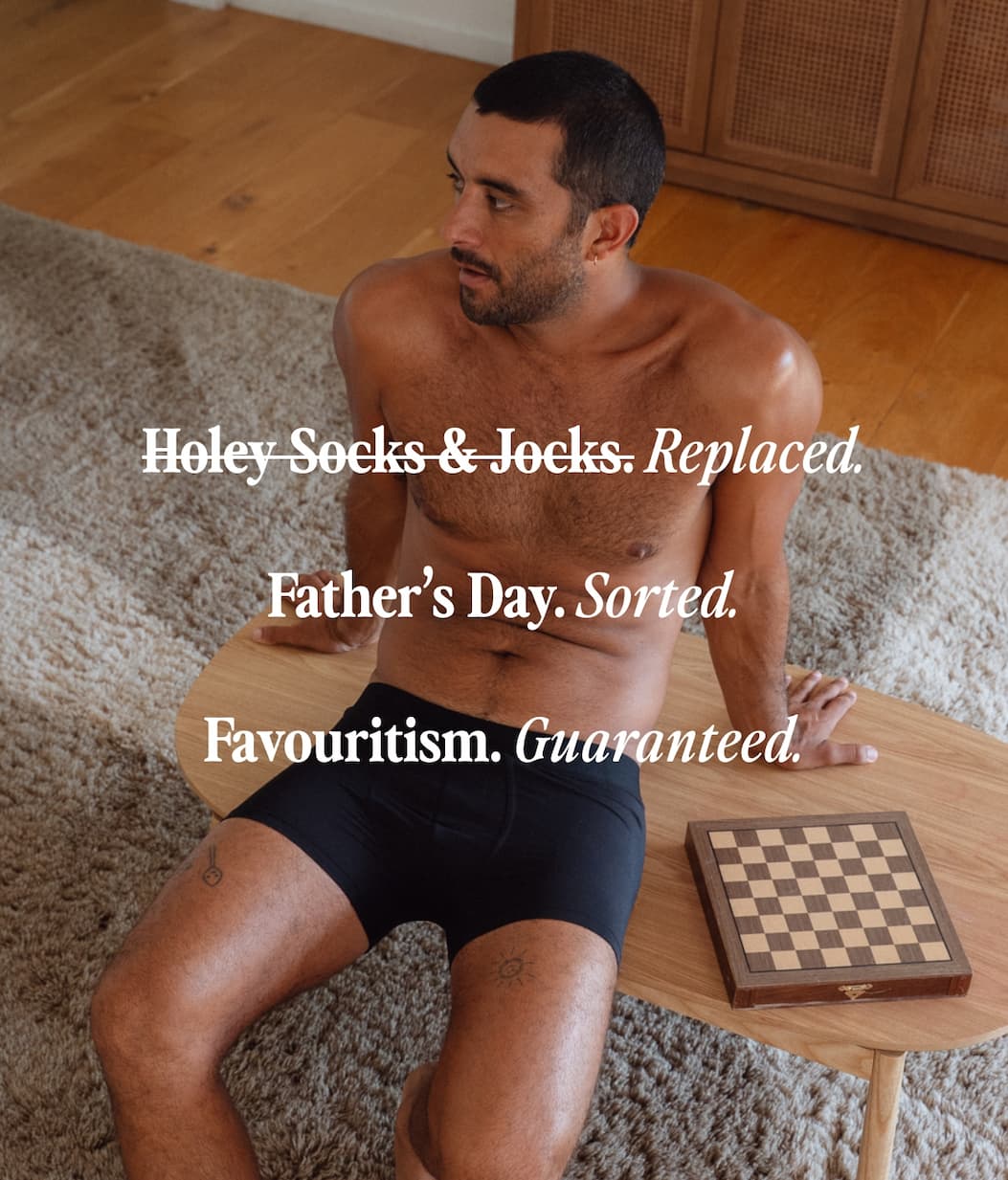 Father's Day. Sorted.