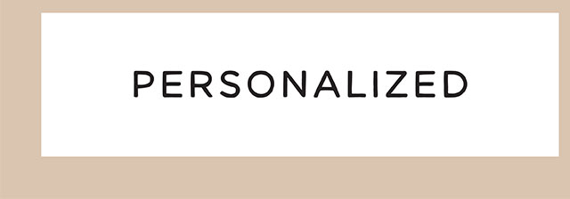 PERSONALIZED