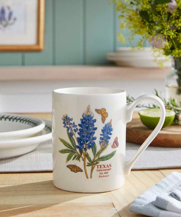 Blossoming States Mug, Texas Blue Bonnet