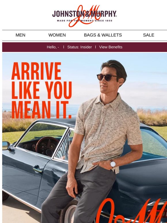 Arrive Like You Mean It