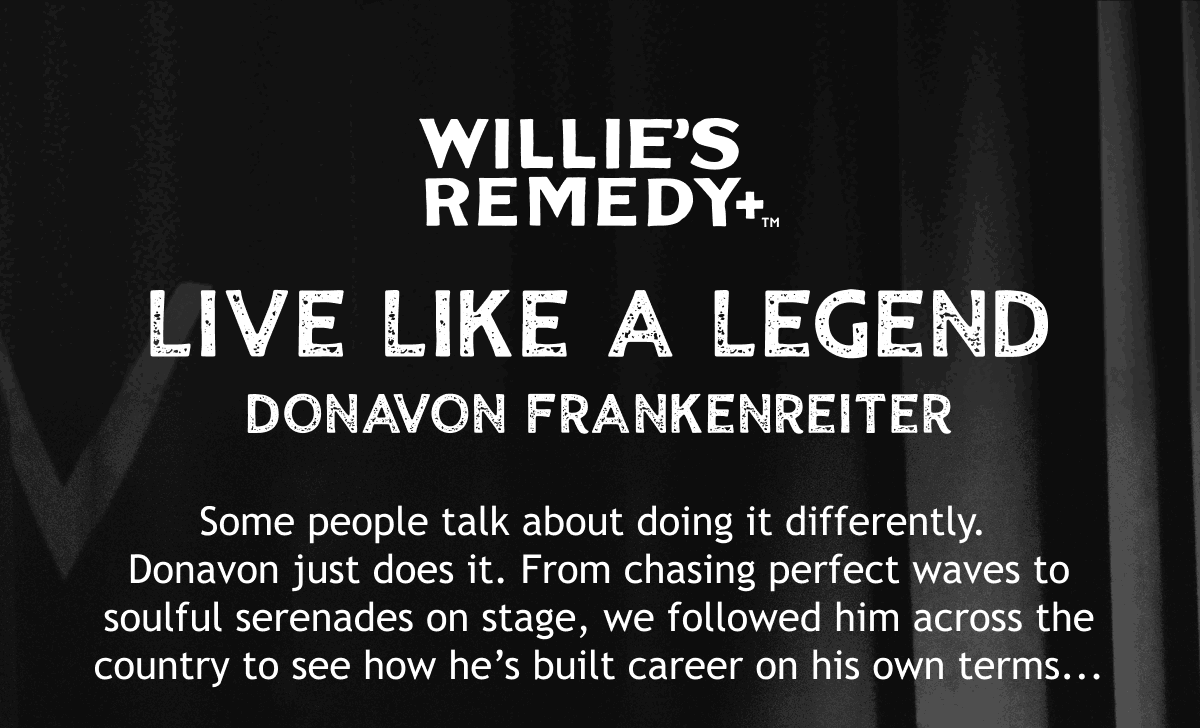 LIVE LIKE A LEGEND | DONAVON FRANKENREITER