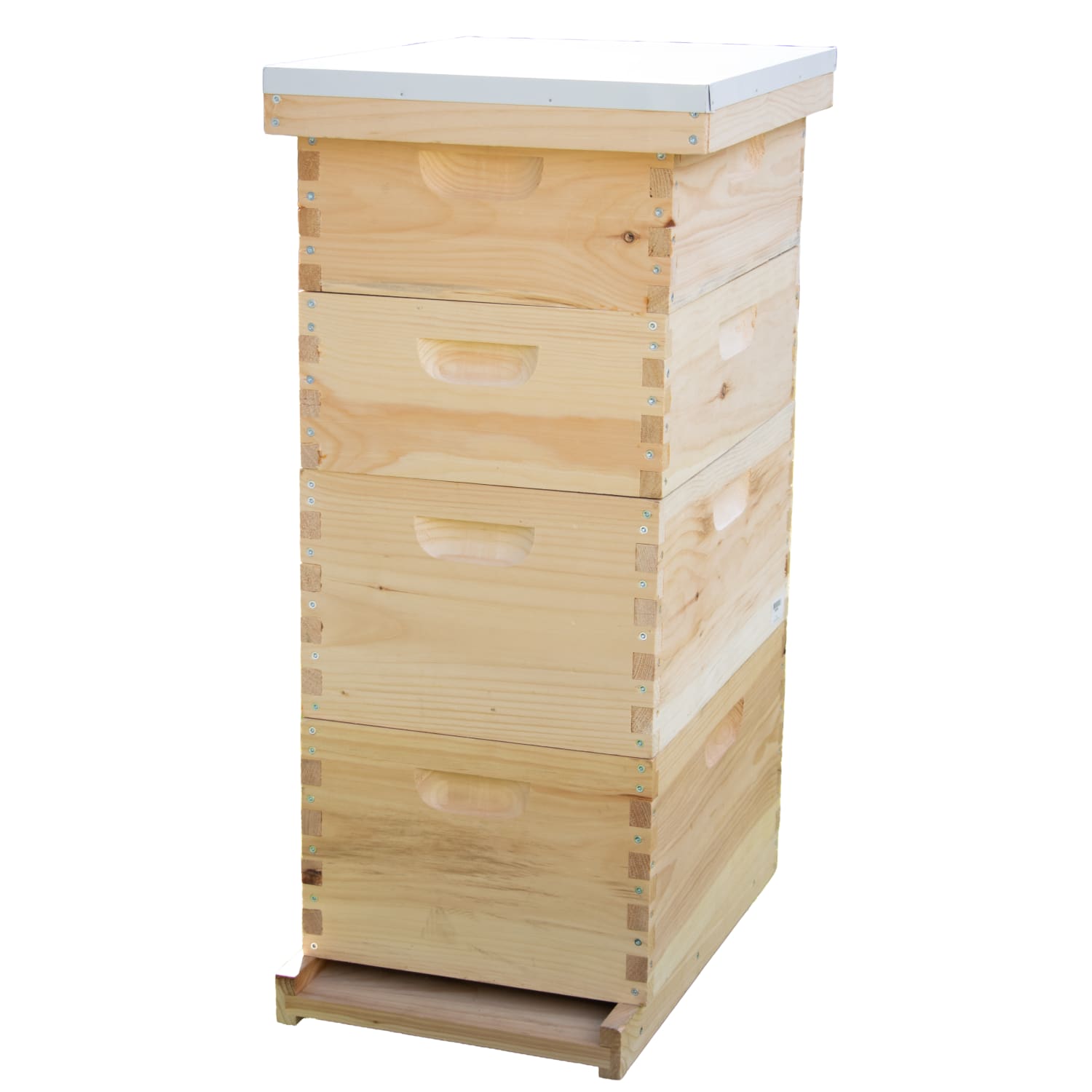 Image of 8-Frame Complete Combo Beehive Kit - Amish Made