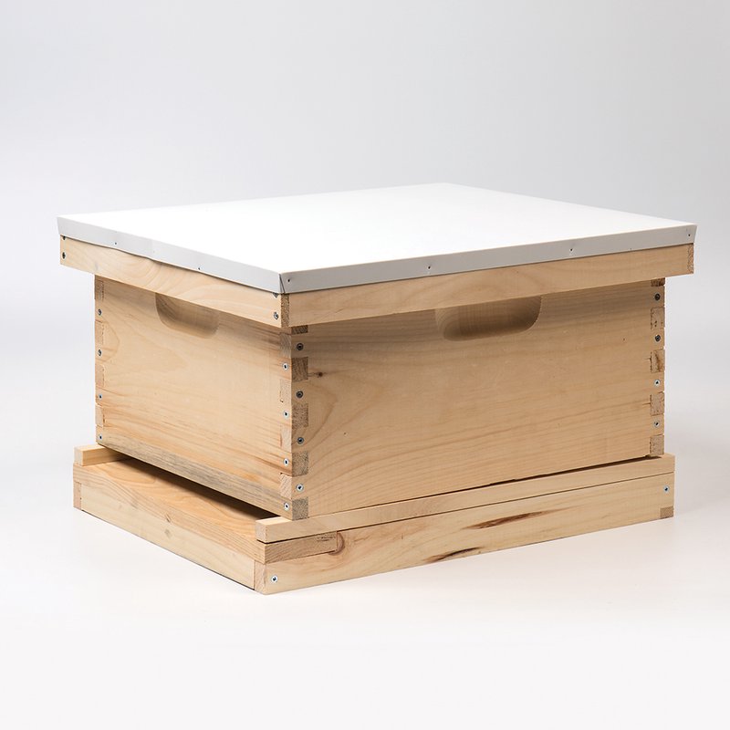 Image of 10-Frame Complete Deep Beehive Kit - Amish Made