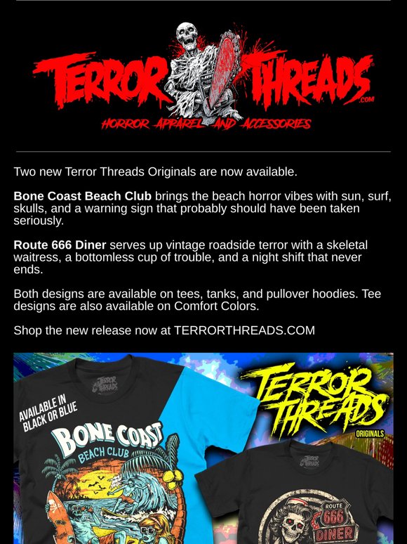 The Bone Coast Beach Club and Route 666 Diner Are Now Open 💀