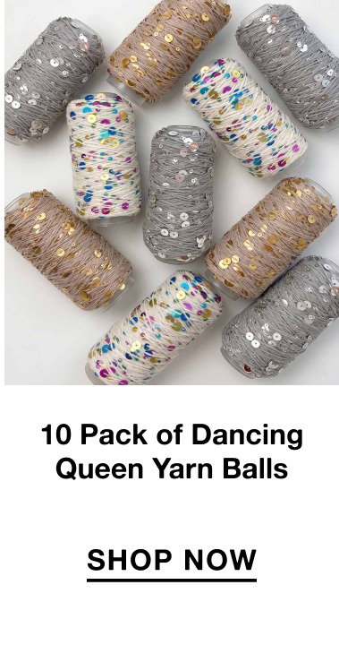 10 Pack of Dancing Queen Yarn Balls