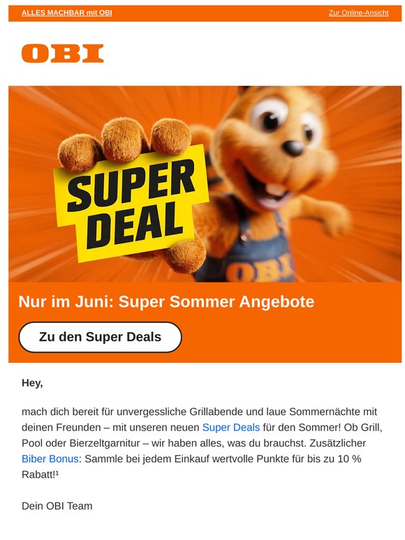 Neue Super Deals im Juni 💥