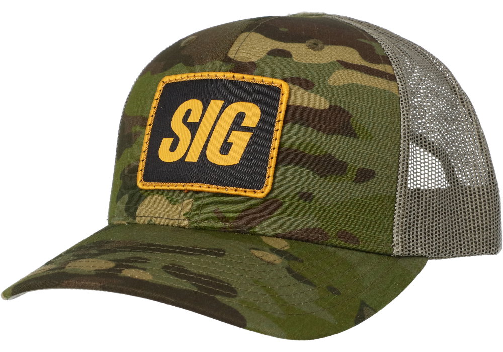 Image of SIG WOVEN PATCH HAT - MULTICAM TROPIC