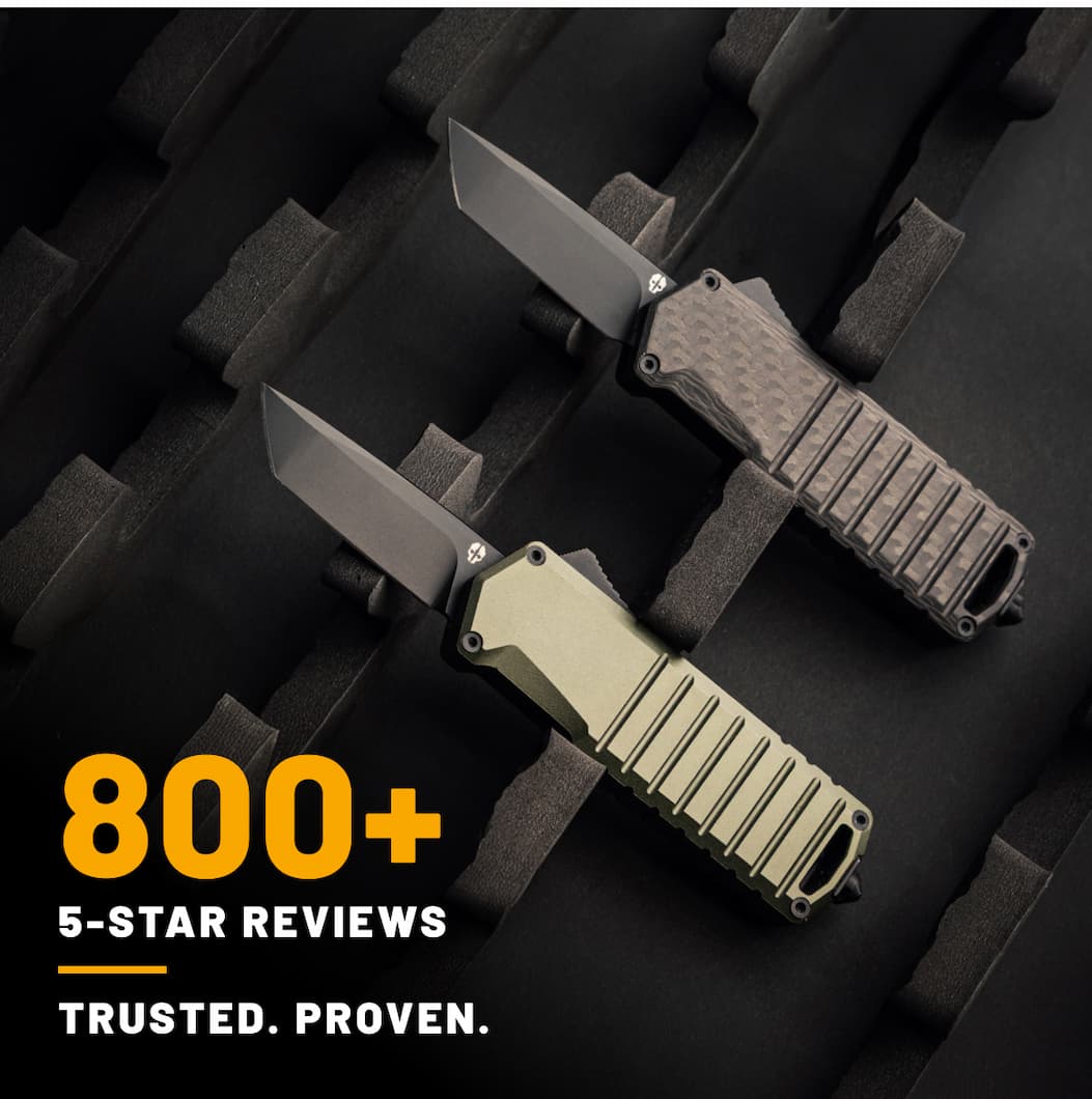 A2 Badger Carbon Fiber and OD Green side by side. 800+ 5-star reviews.