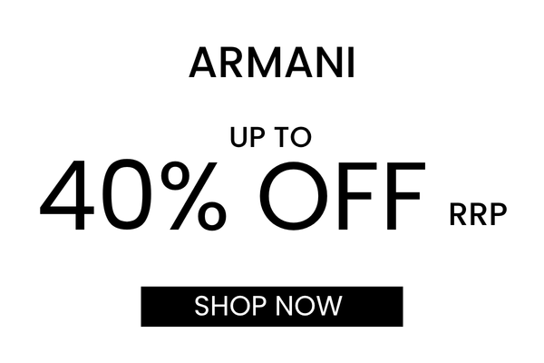 Armani: up to 40% Off