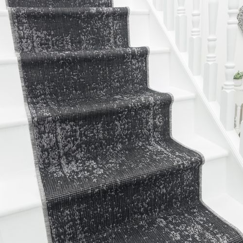 Tapestry Black Stair Runner