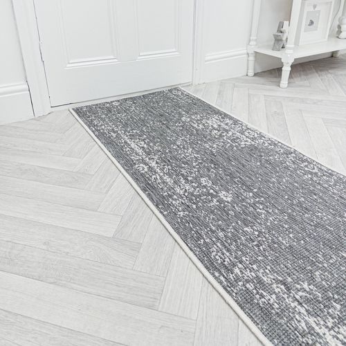 Tapestry Grey Hall Runner