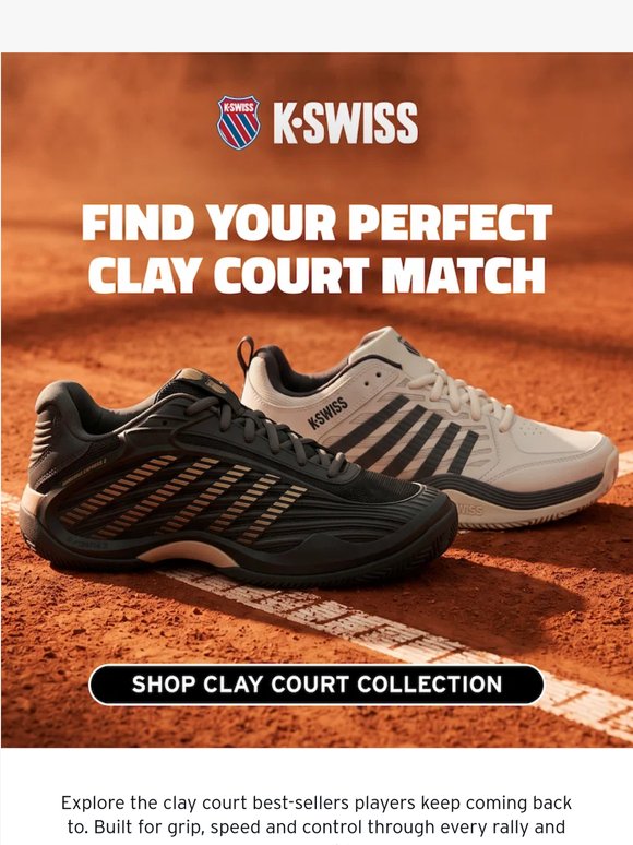 Discover our clay court bestsellers