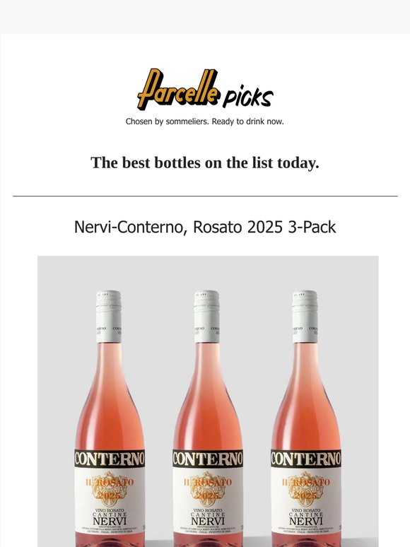 $20 Off New Rosé From Nervi-Conterno