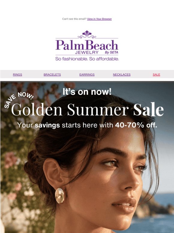 Golden Summer Sale Starts NOW! 💛