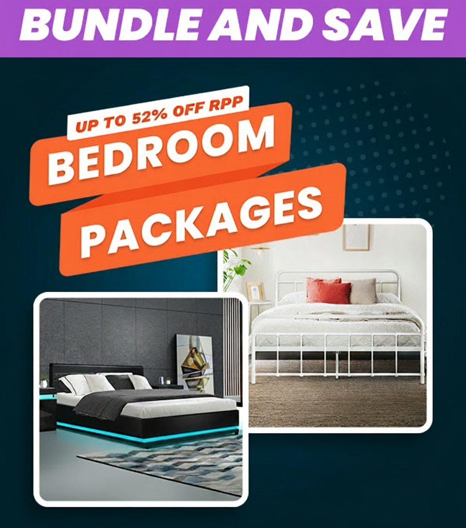 Bedroom packages on sale, up to 52% off.