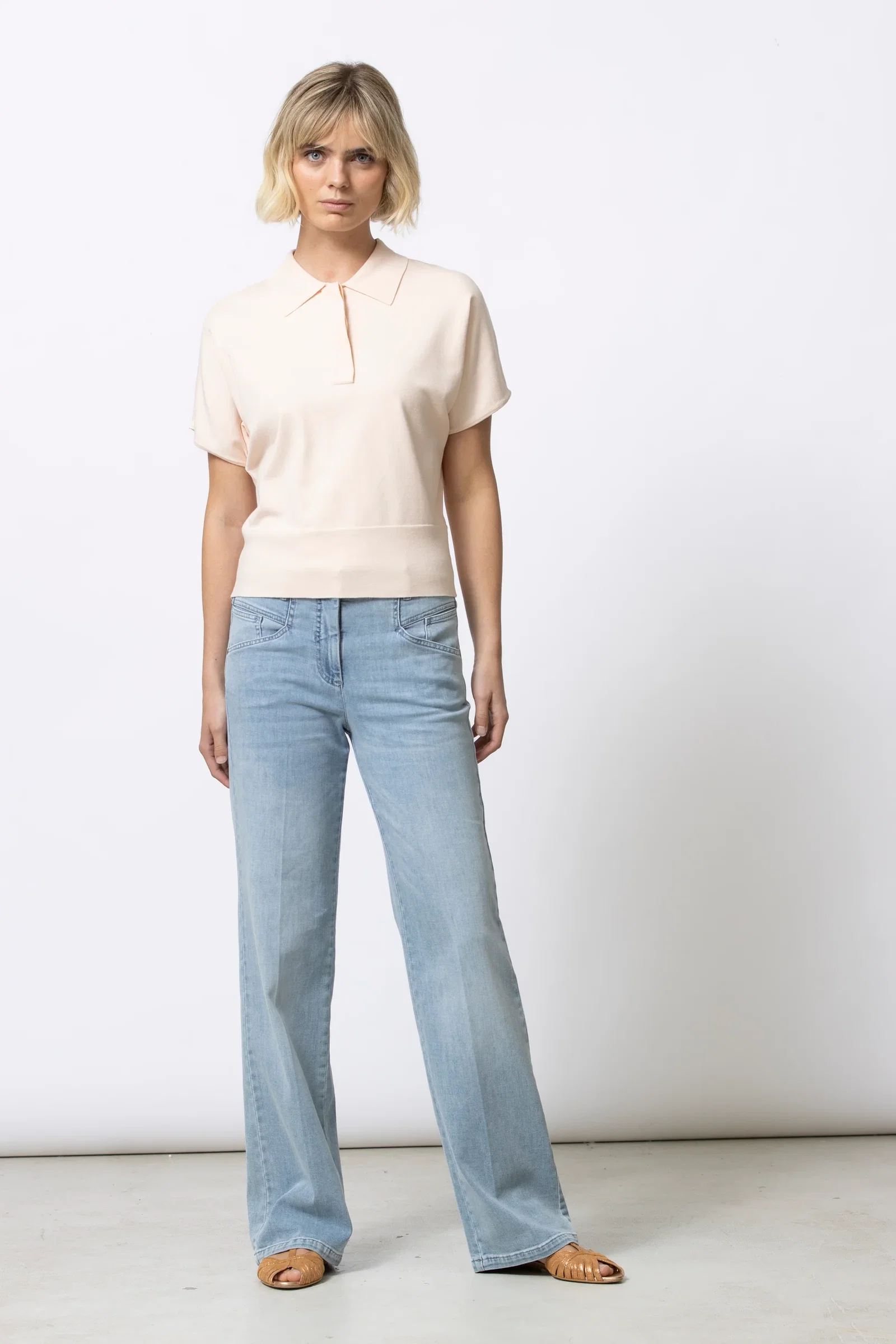 Image of ROEZI bleach denim