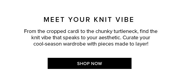 SHOP KNITS