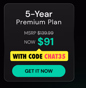 ChatOn AI Assistant Premium Plan: 5-Year Subscription