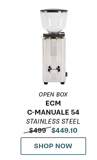 Open Box ECM C-Manuale 54 in Stainless Steel