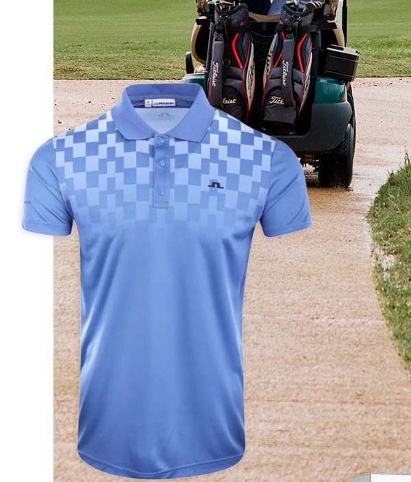 J.Lindeberg Finn Print Polo