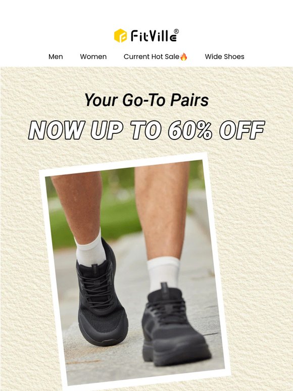 Your feet just found their favorite email 👟