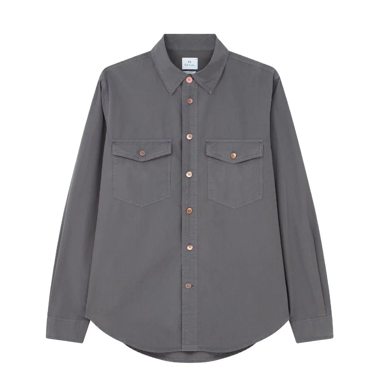 Image of Paul Smith Mens LS Casual Fit Shirt Grey