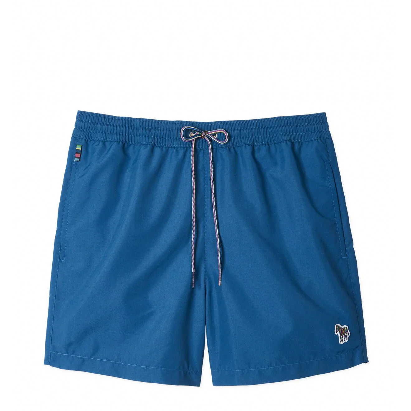 Image of Paul Smith Zebra Logo Swim Shorts Blue