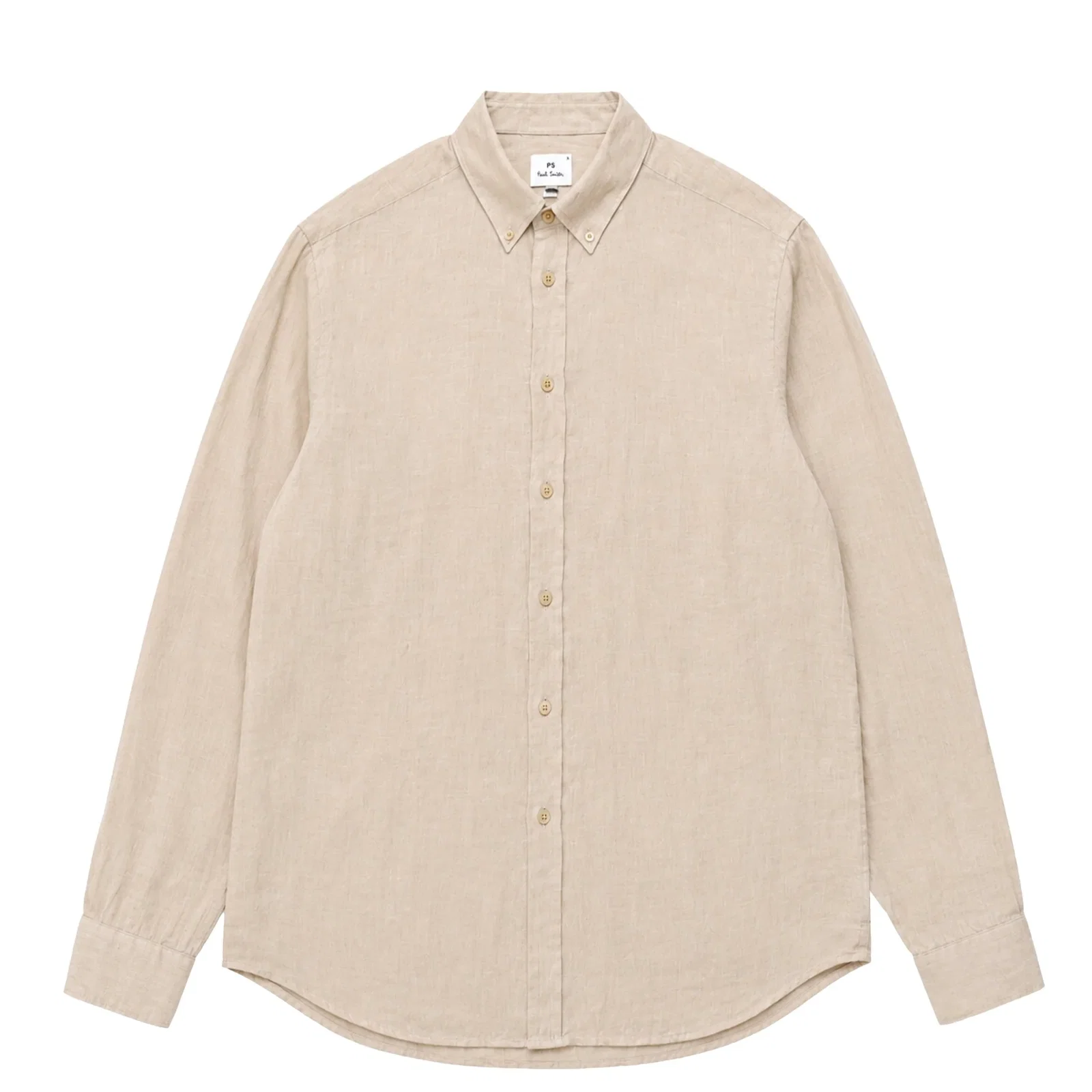 Image of Paul Smith Mens LS Regualr Fit Shirt Brown