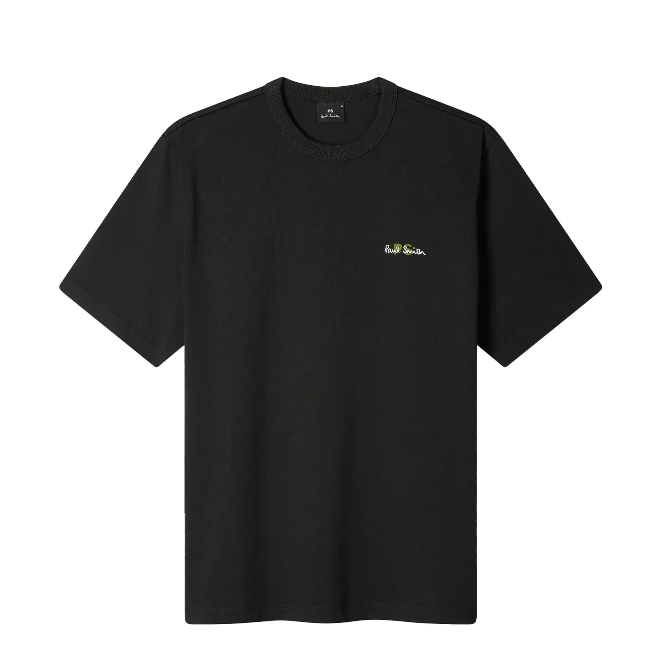 Image of Paul Smith Mens Oversized Fit SS T Shirt PS Emb Black