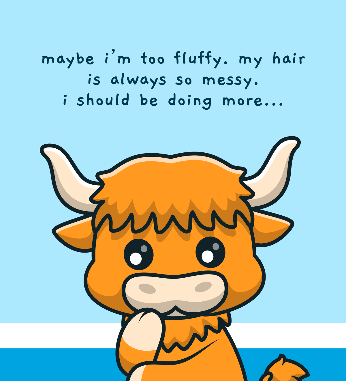 Helena: maybe i’m too fluffy. my hair is always so messy. i should be doing more...