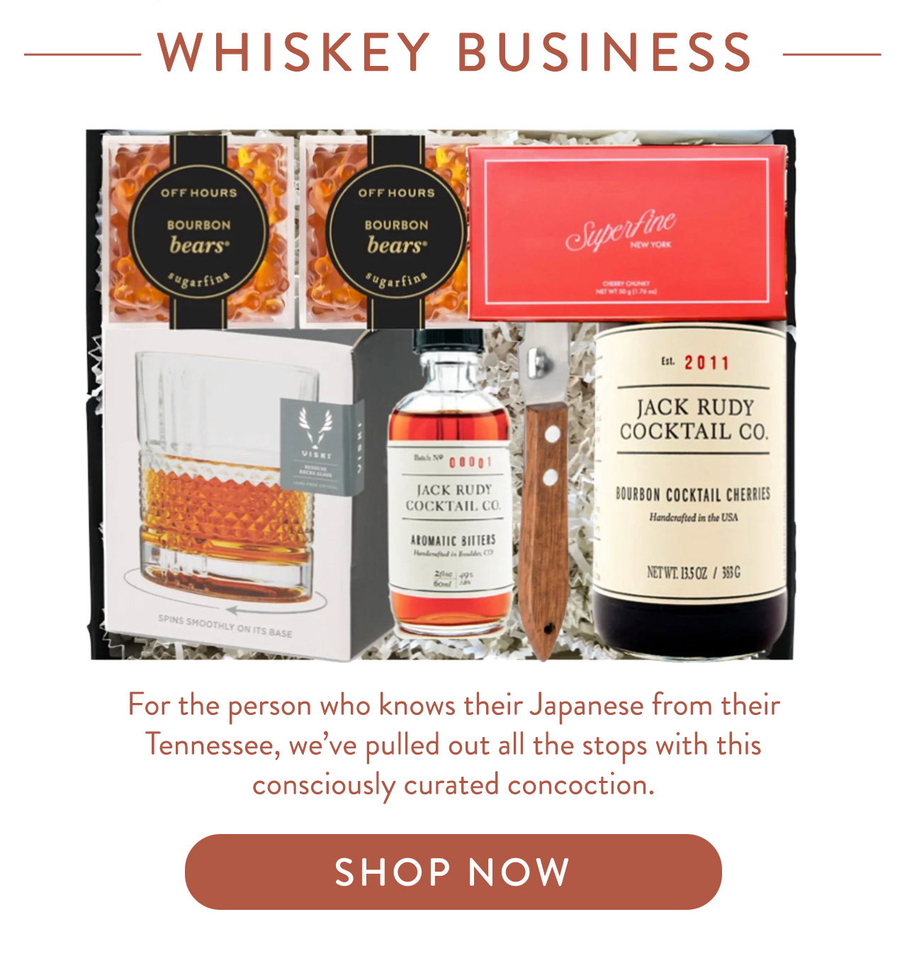 Shop Whiskey Business 
