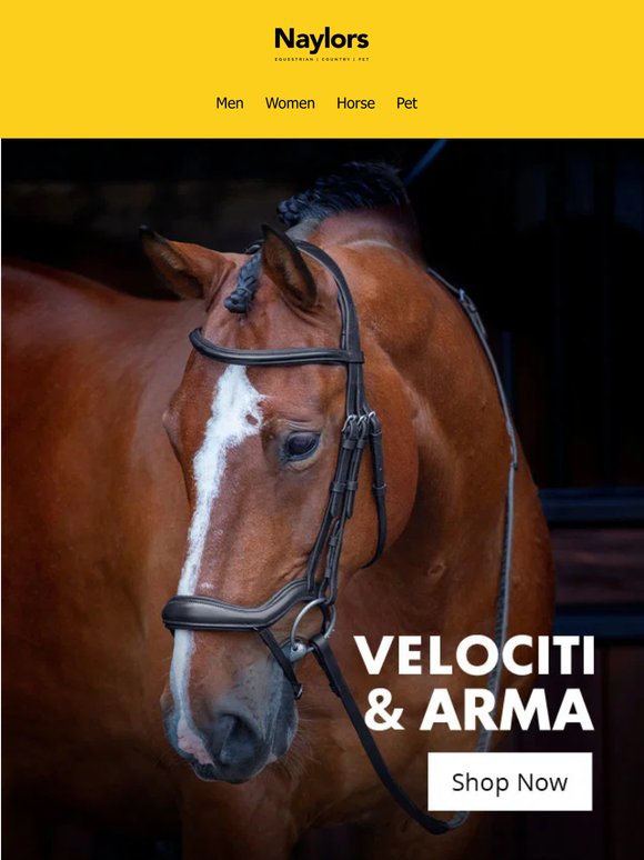 Upgrade Your Tack | Discover Arma & Velociti