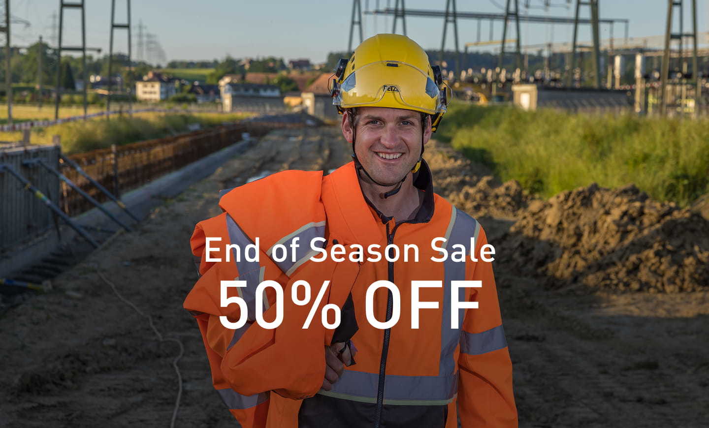 End of Season Sale, 50% off
