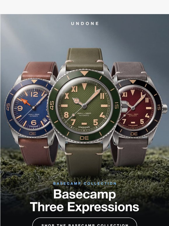 Basecamp Collection - One foundation with multiple personalities