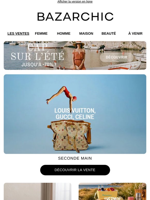 Louis Vuitton, Gucci, Celine, Lauren Vidal, Loretta Pettinari... Les nouvelles ventes vous attendent