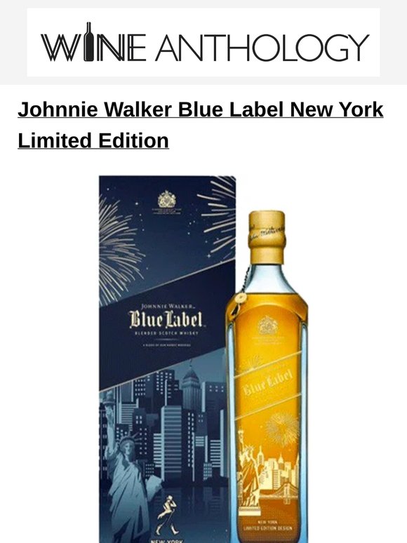 [Price Correction] Blue Label NY Edition has landed 🗽