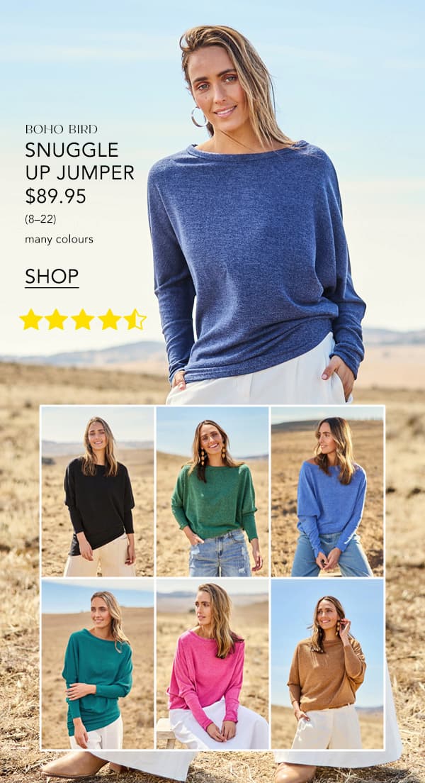 snuggle up jumper
