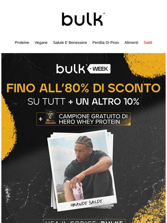 Ultima occasione: fino all'80% di sconto + 10% in più – L'offerta scade oggi!