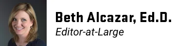 Headshot photo of author Dr. Beth Alcazar, Ed.D.