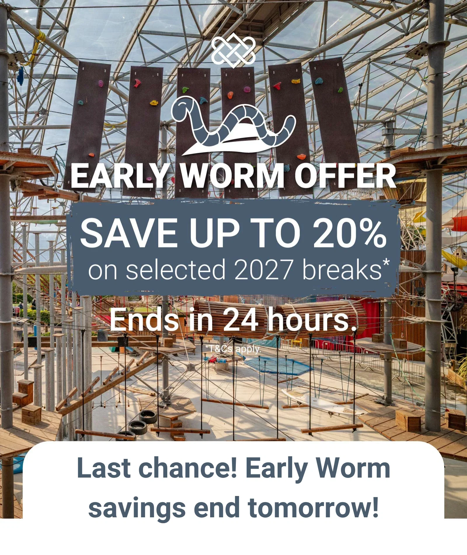 early worm offer ends in 24 hours