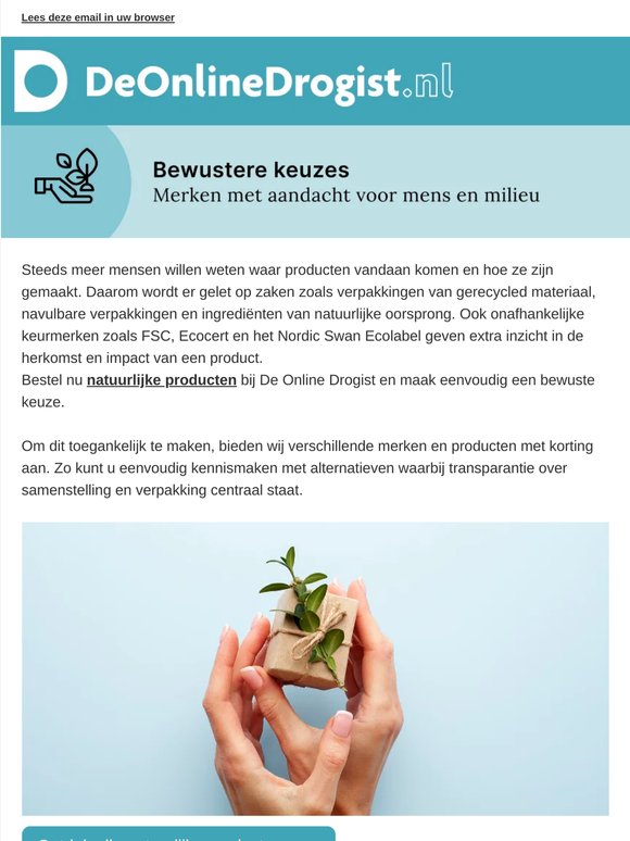 Bewuste keuzes in verzorging en huishouden