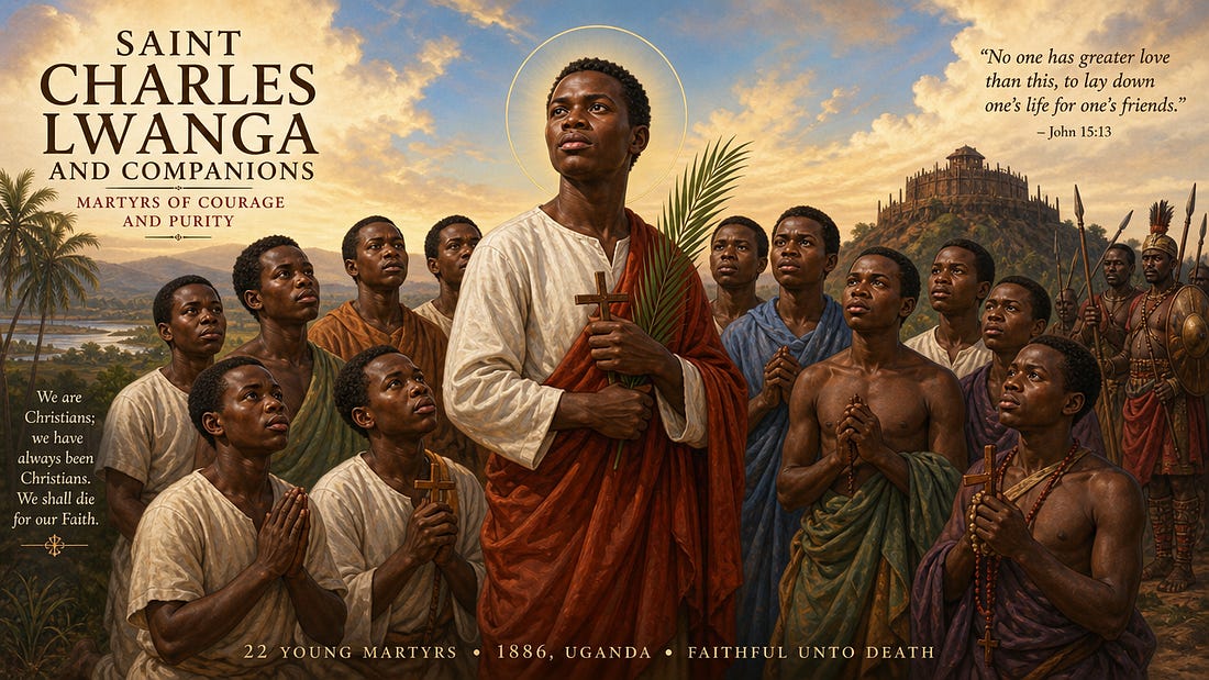 Saint Charles Lwanga and Companions: Martyrs of Courage and Purity Saint Charles Lwanga and Companions: Martyrs of Courage and Purity