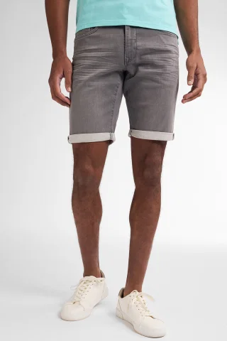 JACKSON DENIM JOGGER SHORTGONZAGA M ROS SHO001 9706 LIGHT GREY