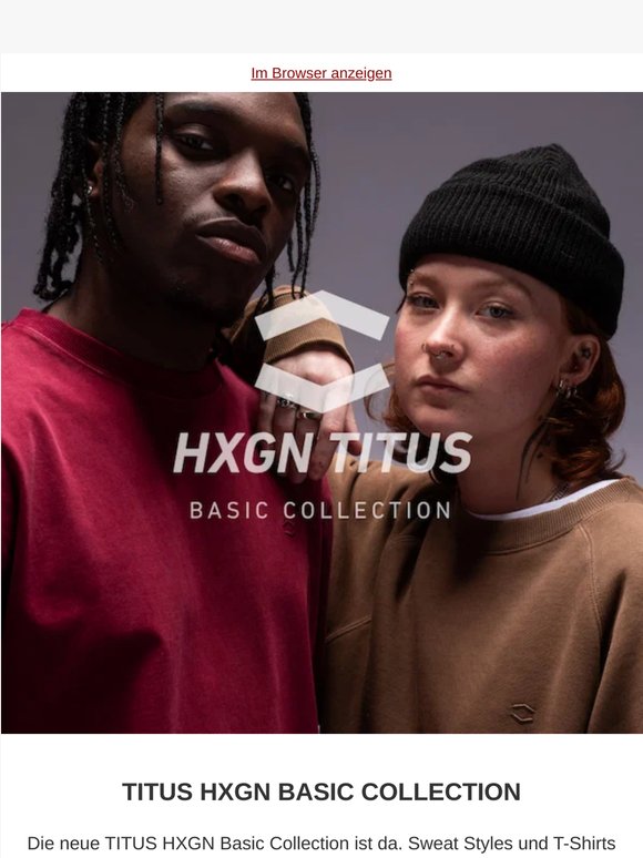 TITUS HXGN – High Quality Basic Collection out now! 😍