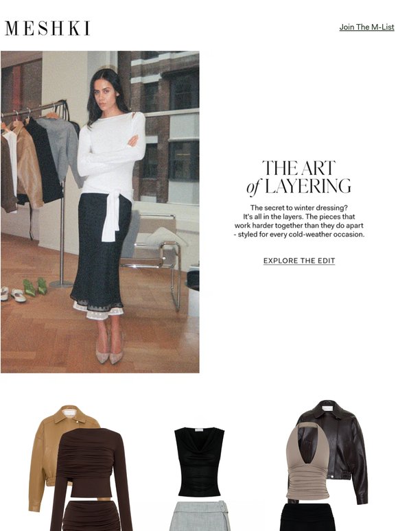 The secret to cool-girl dressing?